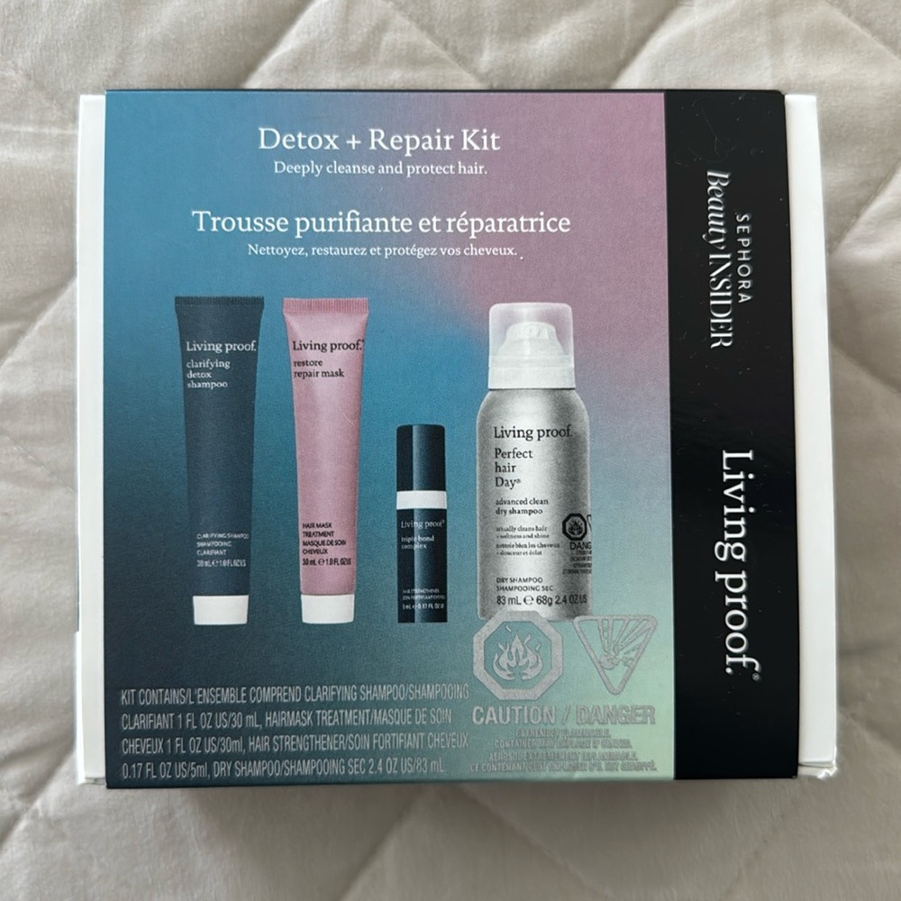 Living proof Detox + Repair Kit